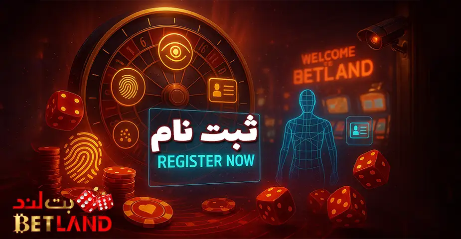 ثبت نام در بت لند (Betland)